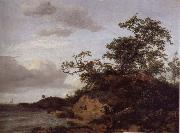 Jacob van Ruisdael Dunes by the sea oil painting artist